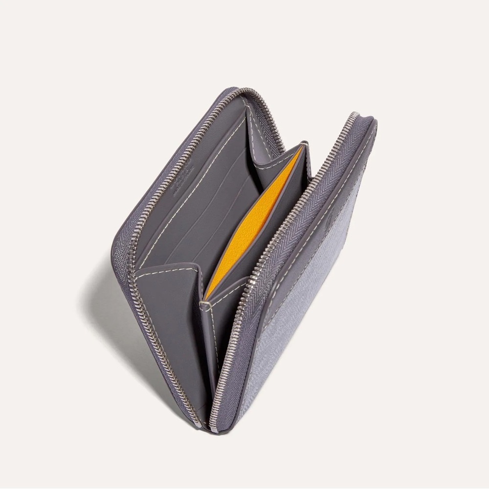 Goyard Matignon PM Gray Zip Wallet - Picture 12 of 12
